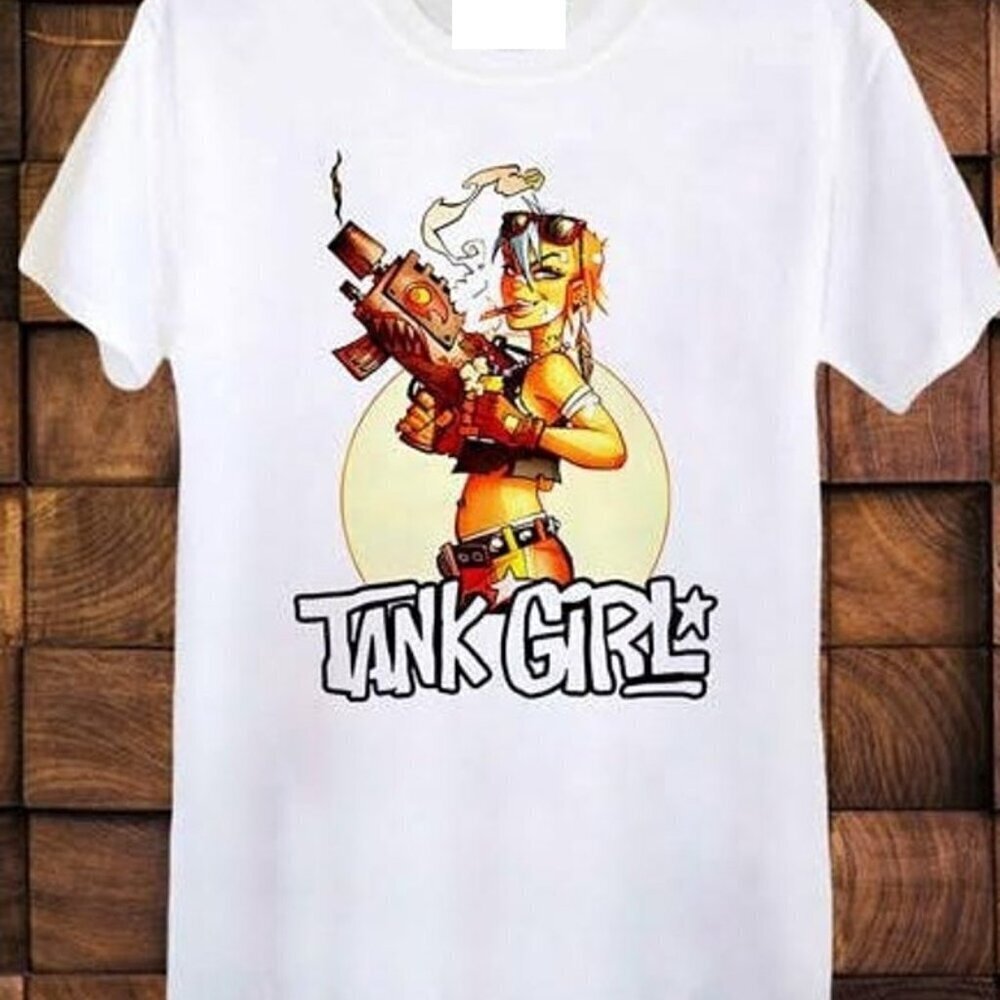 Tank Girl Dont Surf Feminist Charlie Meme Funny Retro Tee T-Shirt